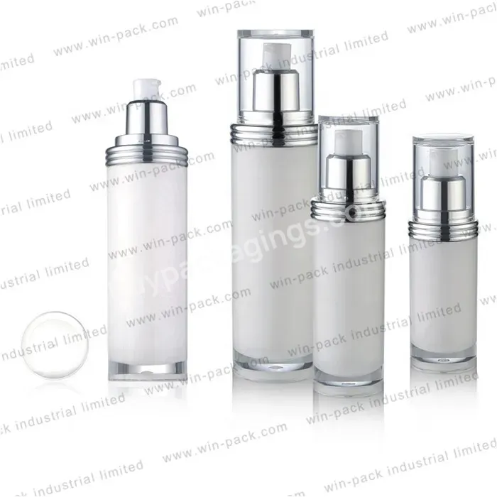 Winpack Cosmetic Acrylic Skincare Pump Bottle 100ml Lotion Packing - Buy Acrylic Bottle,Cosmetic Bottle,Lotion Bottle.