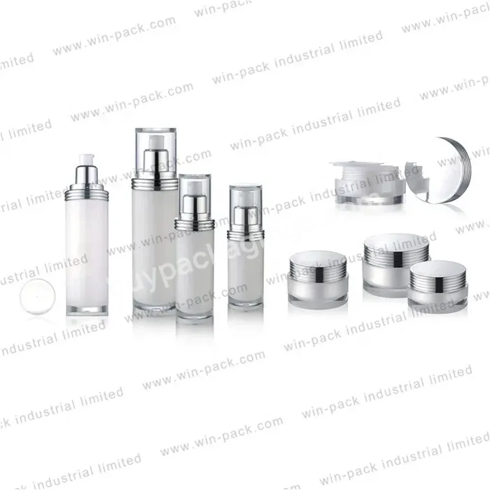 Winpack Cosmetic Acrylic Skincare Pump Bottle 100ml Lotion Packing - Buy Acrylic Bottle,Cosmetic Bottle,Lotion Bottle.