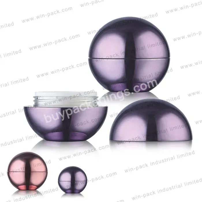 Winpack High Quality Spherical Acrylic Cream Jar 1oz For Cosmetic Packing - Buy Acrylic Jar 1oz,Spherical Acrylic Jar 1oz,Cream Acrylic Jar 1oz.