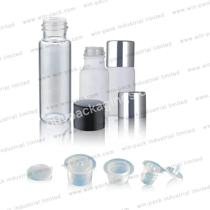 Winpack Hot Product Oil 5ml Screw Glass Bottle With Metal Cap