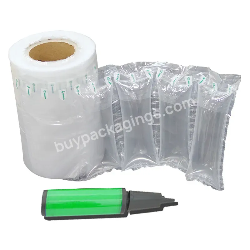 Without Expensive Automatic Air Cushion Machine Strong And Tough Air Cushion Filling Bag For Logistic Packaging - Buy Air Cushion Bag,Air Pillow,Logistic Packaging.