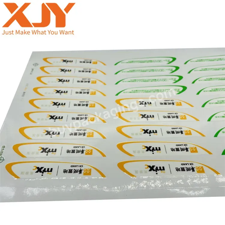 Xjy Uv Waterproof Luxury 3d Printed Uv Transfer Clear Labels Metallic Brand Printing Logo Transfer Sticker - Buy 3d Uv Transfer Labels,Logo Transfer Stickers For Boxes,Logo Metal Stickers.