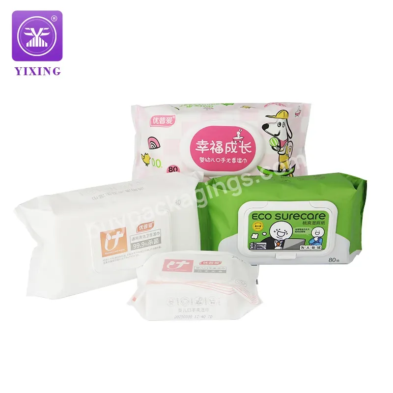 Yixing Custom Printing Side Gusset Baby Wet Tissue Packaging Bags Pvc Eva Mommy Bag Wet Tissue - Buy Wet Tissue Plastic Packaging Bags,Wipe Side Gusset Pouch,Wet Tissue Plastic Bag.