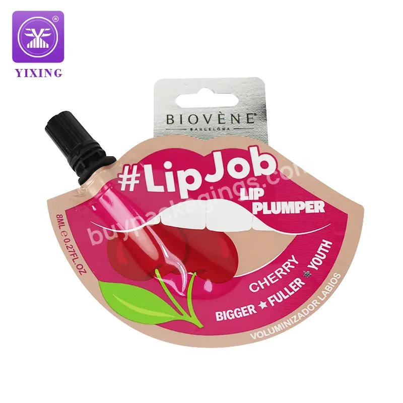 Yixing Lipstick Packaging Bag Special-shaped Cosmetic Spout Pouch Sample Sachet Pouch - Buy Cosmetic Bag,Special Shaped Bag,Spout Pouch.
