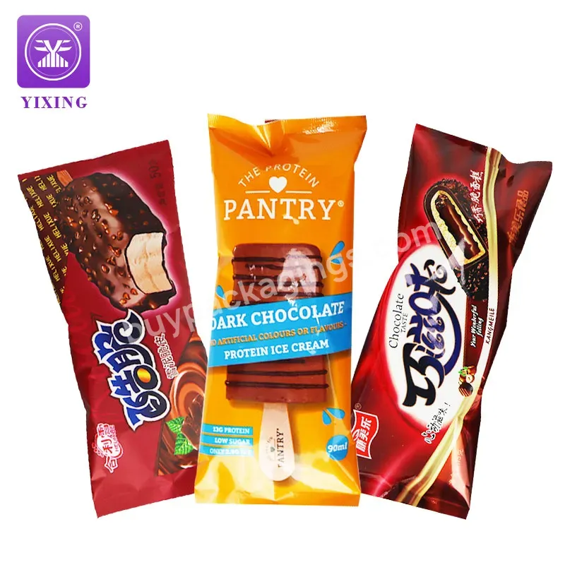 Yixing Opp Plastic Printed Wholesale Food Grade Laminated Plastic Packaging Wrap Roll Film For Ice Cream With Own Logo Printing - Buy Ice Cream In Rolls Packaging,Ice Cream Paper Bag,Ice Cream Bag.