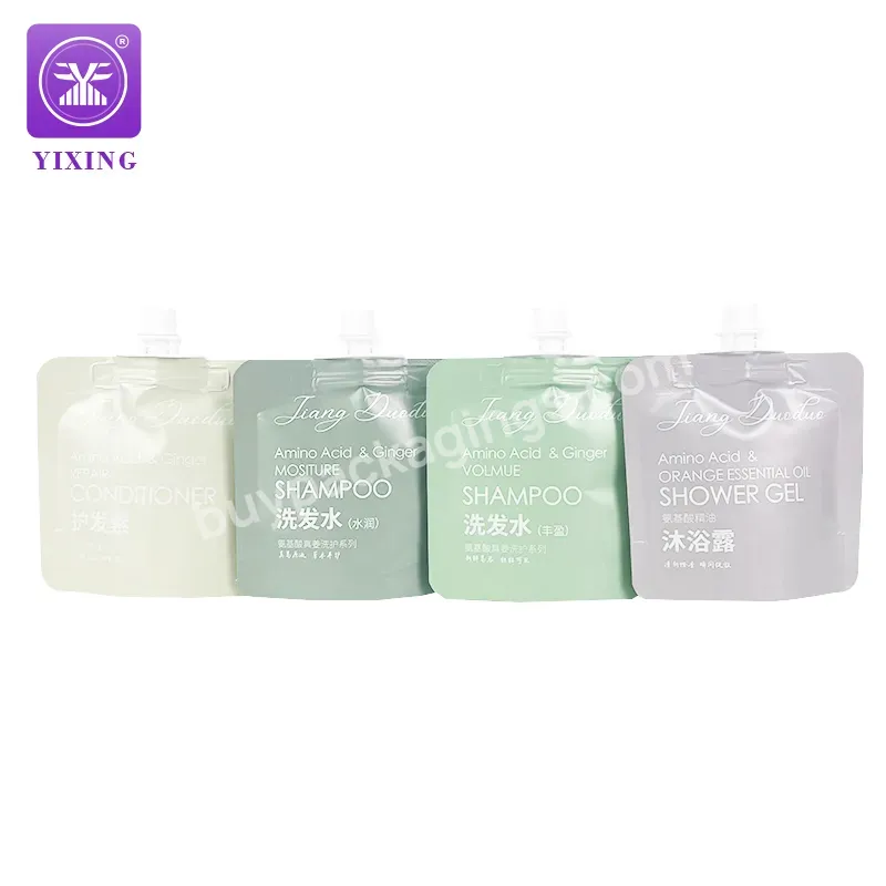 Yixing Packaging Custom Cheap Wholesale Price Makeup Spout Pouch Hand Cream Pakcgaing Bag - Buy Sample Sachet Spout Pouch,Aluminum Foil Spout Pouch,Cosmetics Rounded Nozzle Bag.