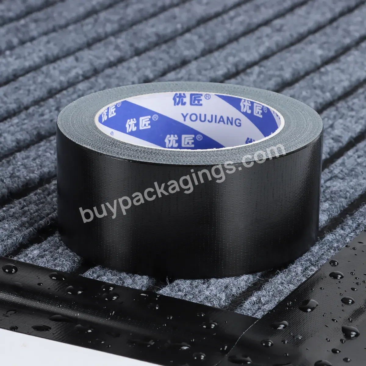 You Jiang Nature Rubber Glue High Quality Strong Adhesive Fabric Decorative Polyethylene Coated Cloth Duct Tape - Buy Black Duct Tape,Duct Tape Colors,Custom Logo Duct Tape.