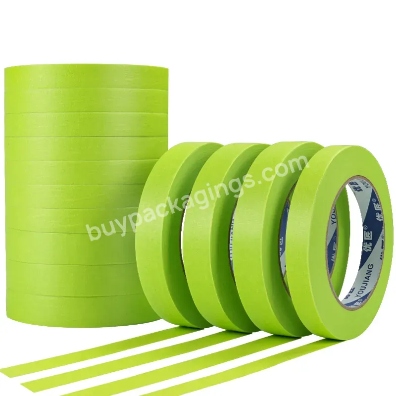 You Jiang Outdoor Lacquer Grid Line Special High Strength Adhesive Stone Paint External Decorative Lines Masking Tape - Buy Saturated Crepe Paper For Masking Tapes,Pre-taped Masking Yellow Paper,Crepe Paper Masking Tape Jumbo Roll.