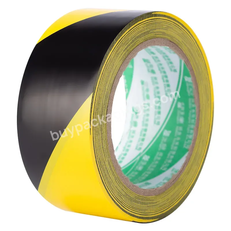 You Jiang Pvc Yellow And Black Warning Tape Fire Colored Landmark Stickers Line Ground Stickers Ground Protective Film Tape - Buy Pvc Warning Tape,Warning Tape,Reflective Tape.