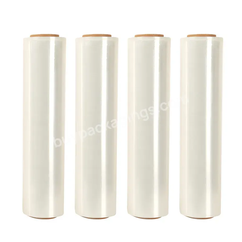 Youjiang Lldpe Wrapping Pallet Transparent Stretch Hood Film Packaging Shrink Film Wrap Roll Hand Clear Pe Stretch Film - Buy Stretch Film,Pe Stretch Film,Stretch Film Casting Cling Film Plastic Roll Film.