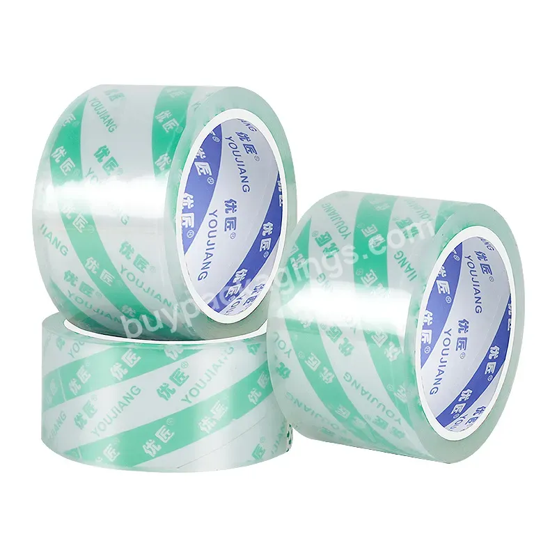 Youjiang Opp Packing Adhesive Tape Transparent Custom Carton Shipping Sealing Bopp Packing Tape - Buy Bopp Packing Tape,Custom Packing Tape,Custom Carton Shipping Sealing Bopp Packing Tape.