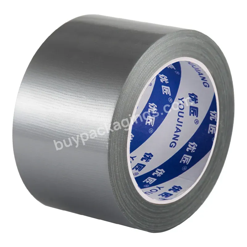 Youjiang Sliver Waterproof Cloth Duct Tape All Purpose Cloth Duct Tape - Buy Sliver Cloth Duct Tape,Wiring Harness Cloth Tape Black Duct Tape,3m 6969 Waterproof Cloth Duct Tape.