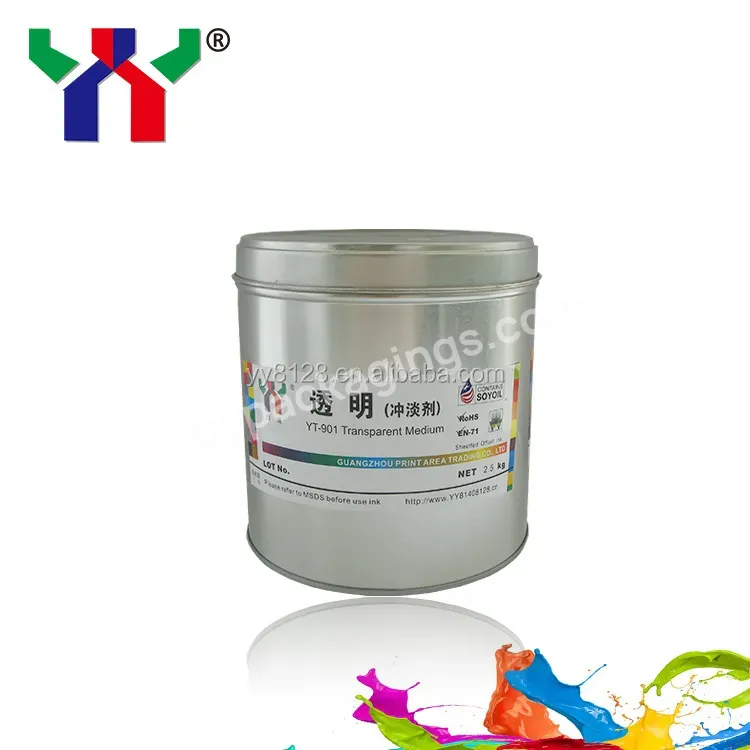 Yt-901 Offset Printing Clear Medium,Transparent Medium - Buy Offset Ink,Thinner,Clear Medium.