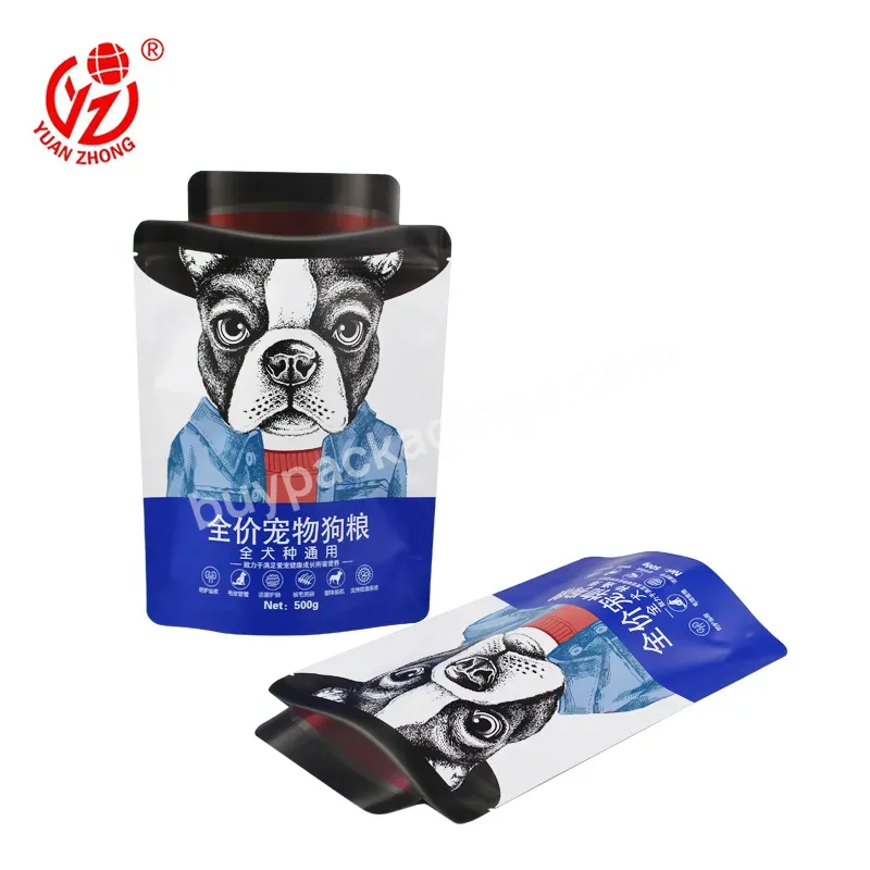 Yuanzhong Pack Custom Bag Packaging Pet Food Packing Bags With Zipper Cute Pet Dog Food Packaging Plastic Pouch - Buy Pet Food Packing Bag,Custom Bag Packaging,Pet Food Packaging.