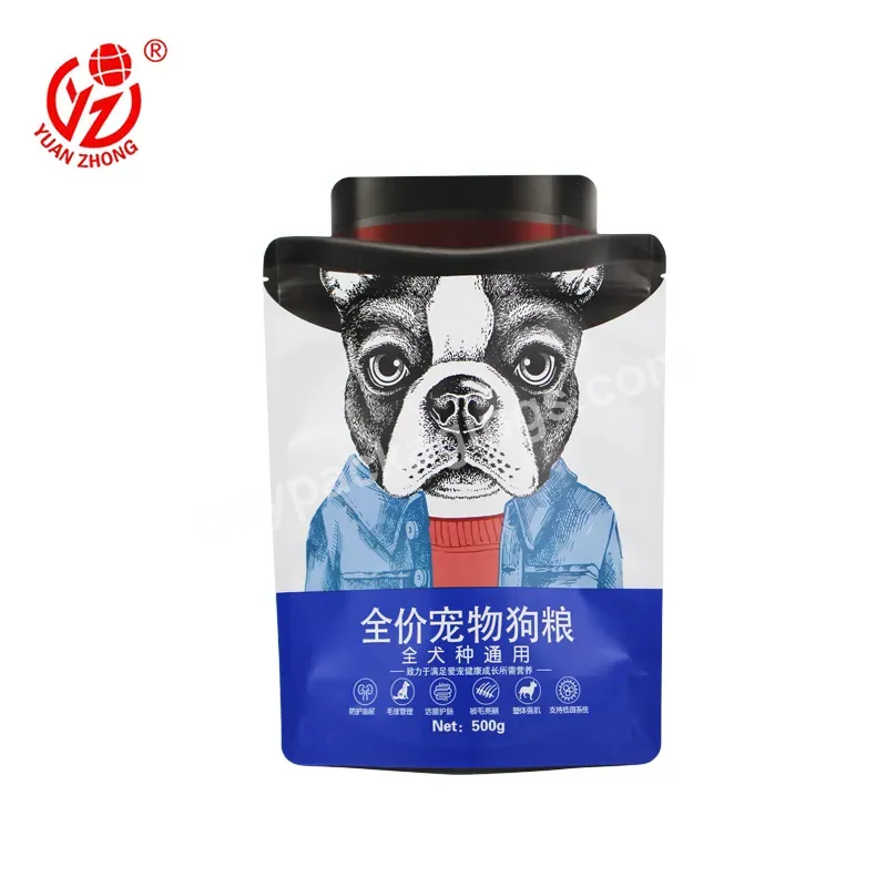 Yuanzhong Pack Custom Printed Zip Lock Plastic Pouch Pet Dog Cat Food Packaging Bag Special-shaped Packaging Bag - Buy Pet Food Packaging,Special-shaped Packaging Bag,Food Bags.