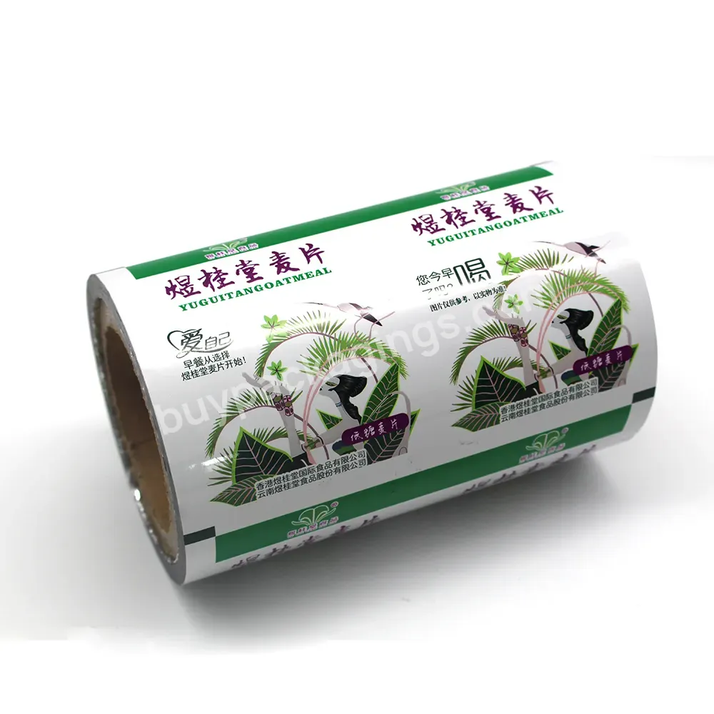 Yuanzhong Pack Custom Roll Stock Film Food Grade Plastic Printed Bopp Sealing Film Roll For Sachet Packaging - Buy Roll Stock Film,Printed Roll,Plastic Wrapping Film.