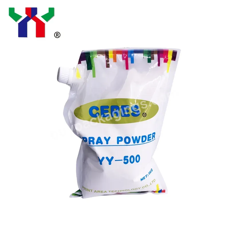 Yy-500 Ceres Oleophilic Spray Powder For Offset Printing,1kg/bag - Buy Spray Powder,Powder Spray,Yy-500 Ceres Spray Powder.