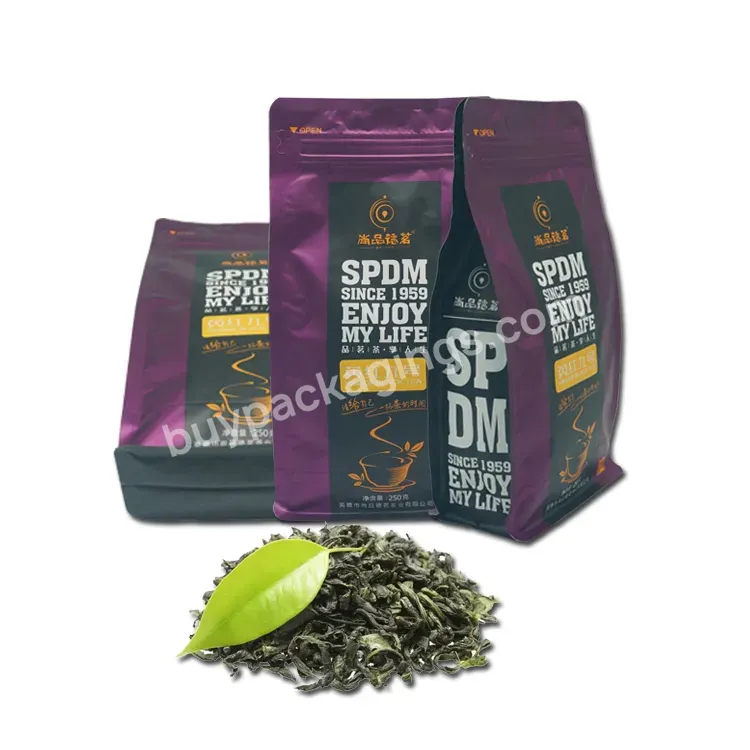 Zipper Stand Up Packaging For Tea Bag - Buy Tea Bag Package,Packaging Bags For Tea,Matcha Powder Tea Packaging Bags.