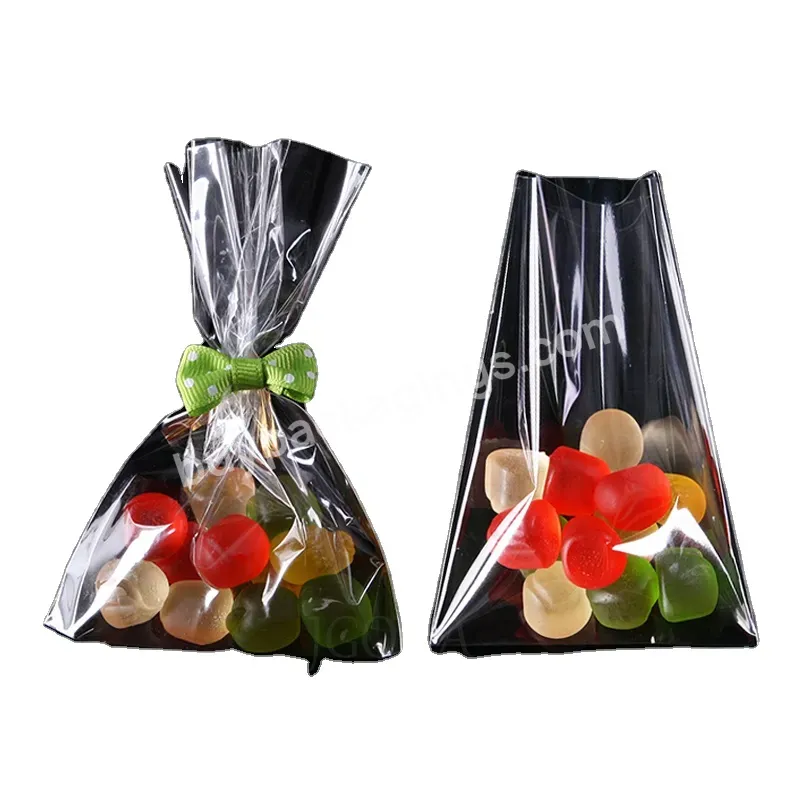 100 Pcs/bag Hot Seal Plastic Flat Bag Type Food Storage Dried Fruit Jelly Lollipop Packaging Bags - Buy Transparent Open Candy Opp Bag,Fudge Plastic Bag,Lollipop Plastic Bag.
