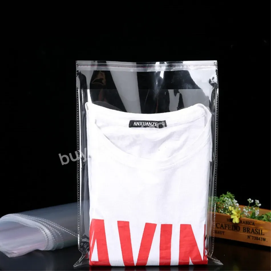100pcs*bag Customized Opp Transparent Self-adhesive Clothing Underwear Packaging Bag Self-adhesive Opp Zip Lock Bag - Buy Clothing Underwear Packaging Bag,Transparent Self-adhesive Bag,Panties Bag.