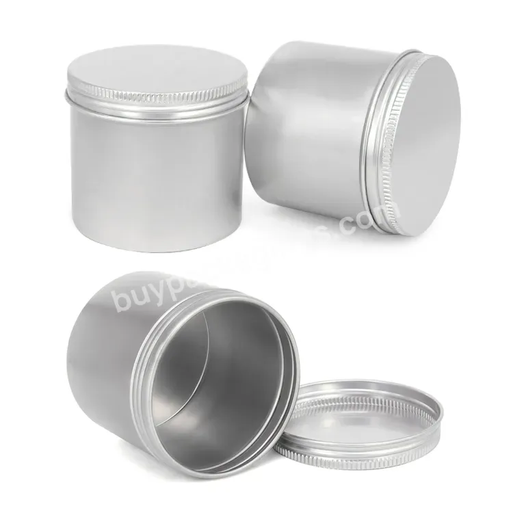 210g Colorful Printing Metal Tins Aluminum Food Canister With Screw Lid - Buy 210g Aluminum Food Canister,Aluminum Food Canister,Aluminum Canister.