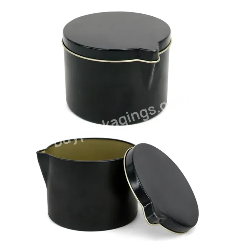 Aluminum Metal Jar Container Tin Can Custom Cosmetic Container Scent Candles Aluminum Tin Jar With Spout Lid - Buy Candle Can,Candle Tin Can,Candle Tin With Spout.