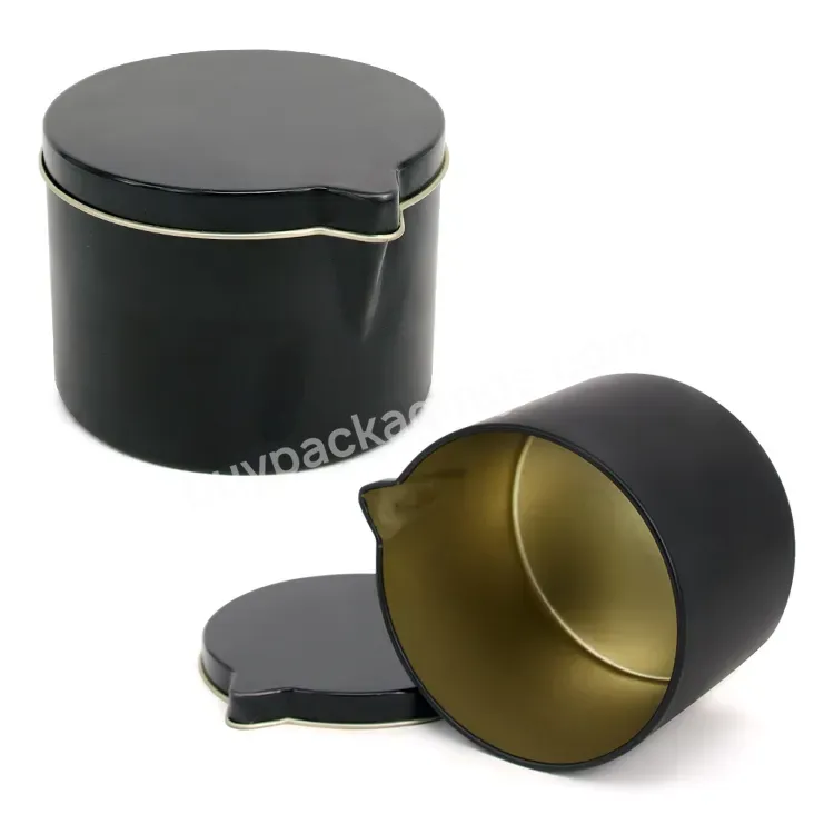 Black Candle Can Candle Tin Can - Buy Candle Can,Candle Tin Can,Black Candle Tin.