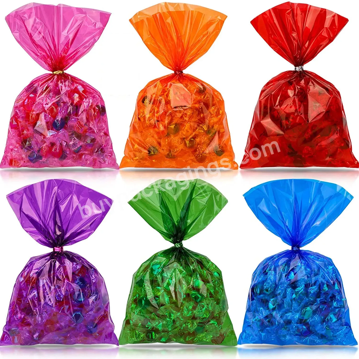 Christmas Cellophane Bags Christmas Treat Bags Candy Gift Bags With Twist Ties For Christmas Theme Party Supplies - Buy Christmas Cellophane Bags,Christmas Treat Bags,Candy Gift Bags With Twist Ties.