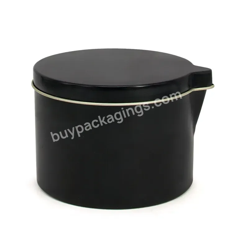 Colorful Printing Aluminum Candle Tin Custom Cosmetic Container Scent Candles Aluminum Tin Jar With Spout Lid