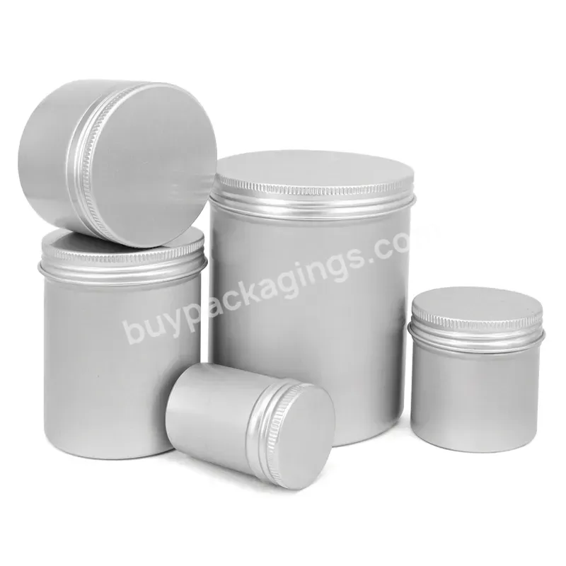 Colorful Printing Metal Tins Round Custom Aluminum Cans Round Aluminum Storage Food Canister - Buy Aluminum Food Canister,Aluminum Storage Canister,Aluminum Canister.