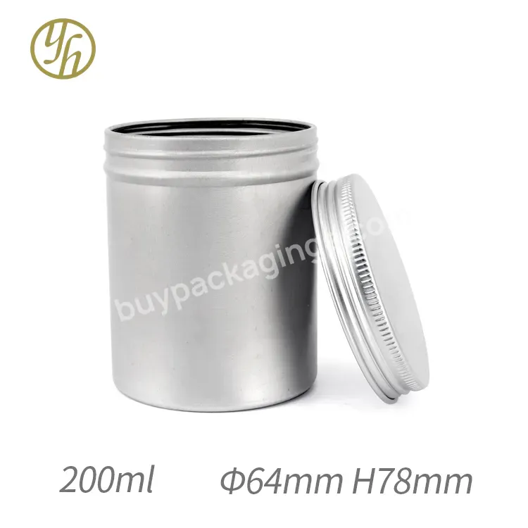Custom Cosmetic Container Aluminium Jar Candle Tin Can Colorful Printing Aluminum Candle Tin With Spout - Buy Candle Can,Candle Tin Can,Candle Tin With Spout.
