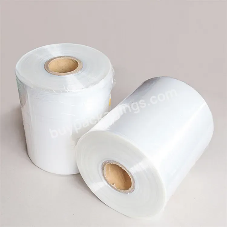 Custom Polyolefin Heat Shrinkable Wrapping Sleeve Film Roll Clear Plastic Sheet Packaging Pvc Pof Shrink Wrap Film - Buy Pof Heat Shrinkable Film,Plastic Film,Packaging Film.