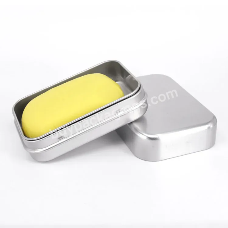 Customized Rectangular Aluminum Tin Box For Soap Packaging - Buy Rectangular Aluminum Tin,Tin Box For Soap,Soap Tin Box.