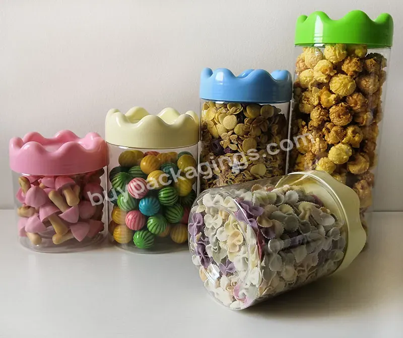 Factory Wholesale Cashew Nuts Jar Food Package Pet Can Candy Plastic Container For Sealing Presservation Multiple Nuts & Candies - Buy Wholesale Food Grade Clear 550ml 8oz Sealed Pet Peanut Candy Coffee Bean Storage Jars Plastic Food Jars With Easy O