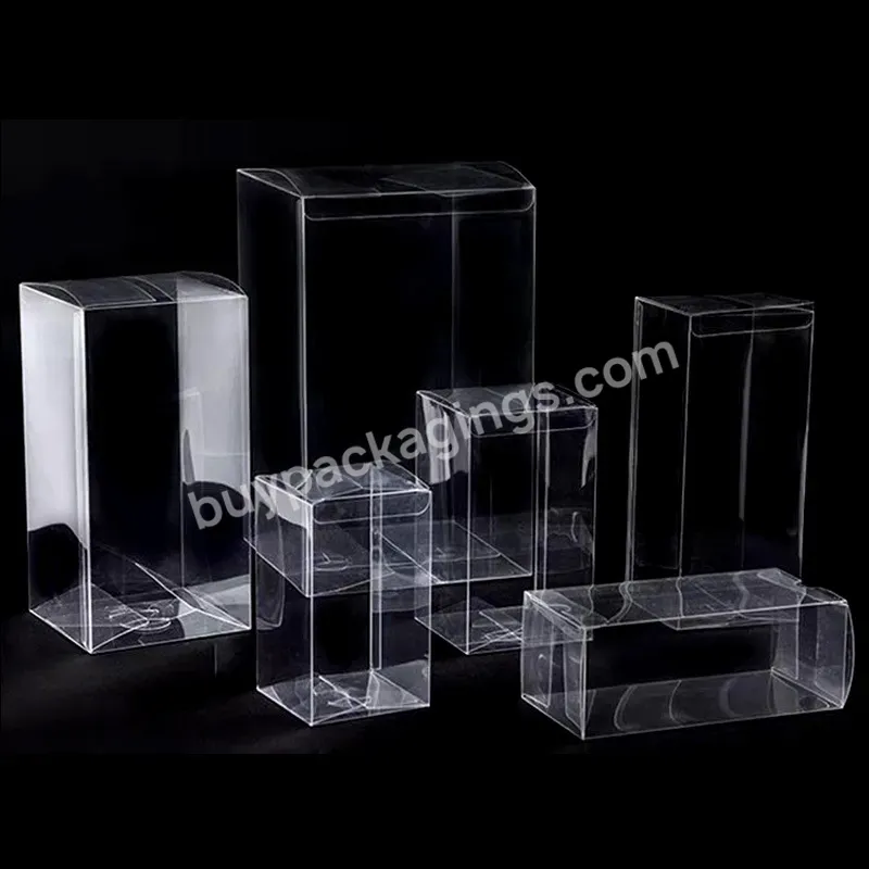 Luxury Recyclable Pet/pp Box For Macaron Clear Folding Transparent Plastic Packaging Box Clear Plastic Macaroon Box - Buy Custom Disposable Plastic Box Cajas De Plastico Small Transparent Pvc Gift Box Packaging Cosmetic Box With Hanger,Wholesale Tran