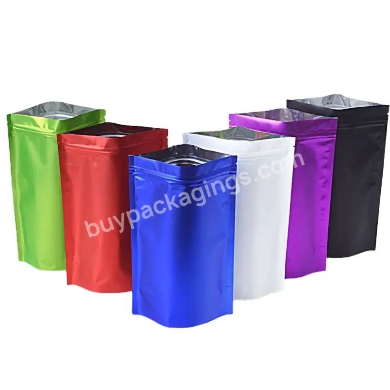 Matte Aluminum-plated Bone Bag Ziplock Frosted Bag Medicine Powder Packaging Color Aluminum Foil Food Package Stand Up Pouch 8c - Buy Stand Up Pouch Bag,Stand Up Pouch,Plastic Pouch.