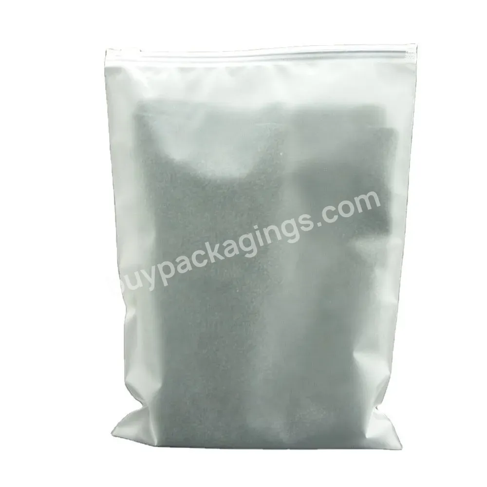 Peva Clothing Packaging Bag Single Side Transparent Frosted Bag T-shirt Sweater Packaging Zip Lock Bag - Buy T-shirt Sweater Packaging Zipper Bag,Single Side Transparent Frosted Zip Lock Bag,Peva Clothing Packaging Bag.