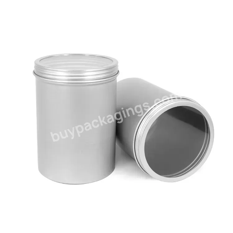 Round Aluminum Spice Tin With Pvc Window Lid - Buy Spice Tin,Aluminum Spice Tin,Round Aluminum Spice Tin.