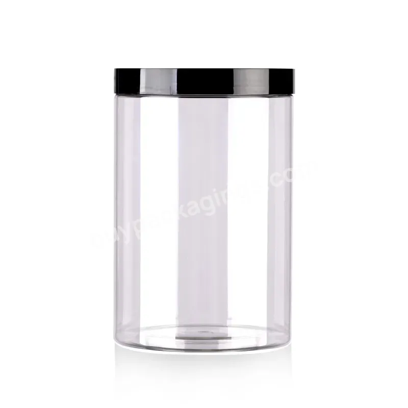 Wholesale Clear 50g 200ml 270ml 350ml 500ml Plastic Food Jars Candy Display Jars Cookie Jars With Aluminum Cap For Food Storage - Buy Manufacturer Pet Clear Empty Plastic Cosmetic Jars Food Container With Aluminum/plastic Lids,Wholesale Clear Empty P