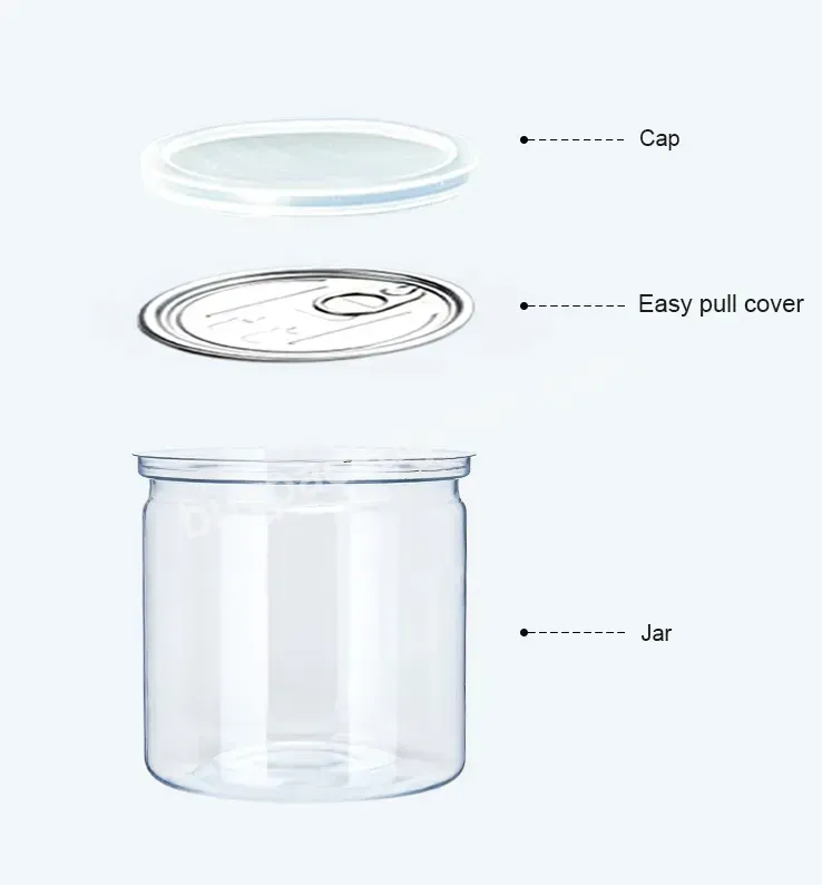 Wholesale Clear Easy Open Cans Plastic Pet Material Eco-friendly Food Grade Plastic Beans Cookies & Snacks Containers With Lids - Buy 500ml Popular Beverage Bottle Transparent Pet Plastic Easy Open Cans For Soft Drink Juice Soda Beer Coffee Bottle Pa