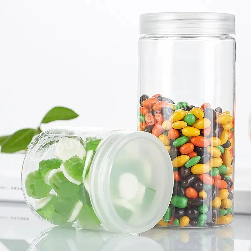 Wholesale Eco Friendly Large Empty 1 Kg 1000ml Plastic Jars Container For Food Candy Salad Nuts & Kernels - Buy 1000ml Plastic Jars Container,Container For Food Candy Salad Nuts & Kernels,Large Empty 1 Kg 1000ml Plastic Jars.