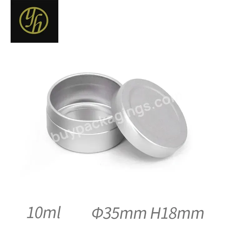 Wholesale Small Aluminum Jar Empty Cream Box Tin Can Metal Tins With Lids - Buy Metal Tins With Lids,Small Tins With Lids,Wholesale Metal Tins.