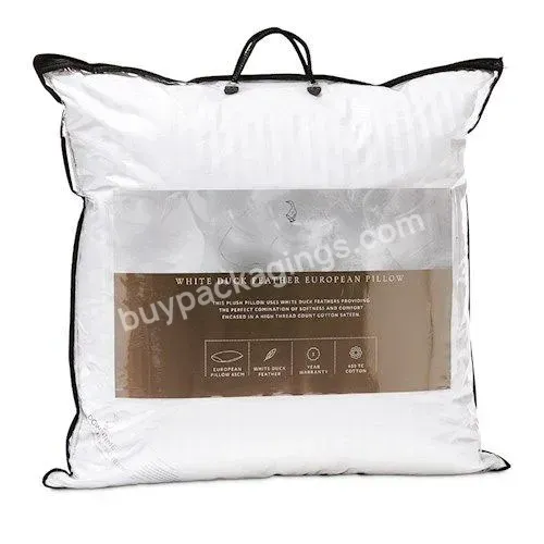 Custom Bag Logo With Non Woven Or Clear Pvc And Packaging Bags Plastic Bag With Handle - Buy Pvc Bag With Zipper,Custom Bag Logo,Plastic Bag With Handle.