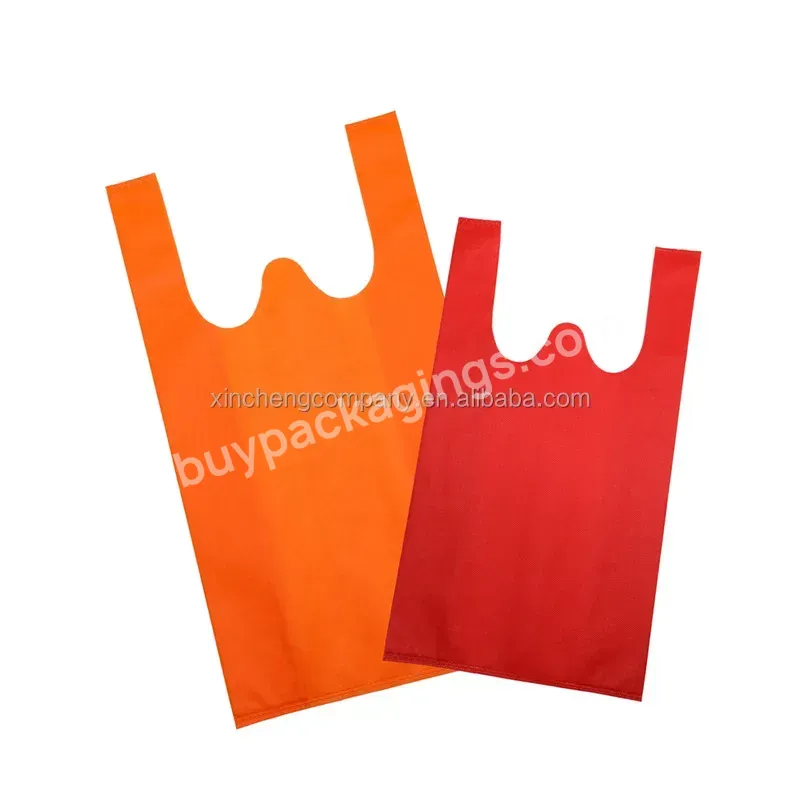 Customised Type Polypropylene Lamination Tote Vest Non-woven Nonwoven Shopping Bag - Buy Cut Non- Woven Bag,Vest Non-woven Bags,Non-woven Vest Bag Tote Bag.