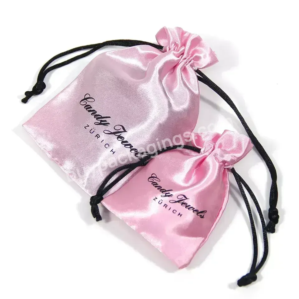 Ready To Ship Wholesale Price Satin Package Jewelry Pouch Dust Suit Makeup Bag Jewelry Large 10x15 - Buy Custom Large Drawstring Black Lingerie Satin Bag With Custom Logo,Hot Sale Custom Small Hair Packaging Pouch Jewelry Drawstring Silk Satin Bags W