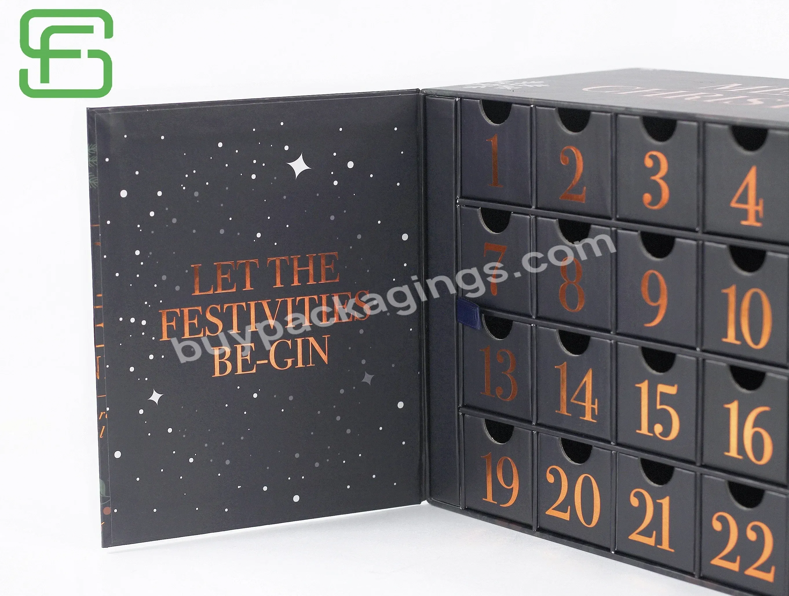 Double Door Advent Calendar Christmas Valentines Day Printed Gin Gift Boxes - Buy Gift Boxes Wholesale,Advent Calendar Boxes,Valentines Gift Box.