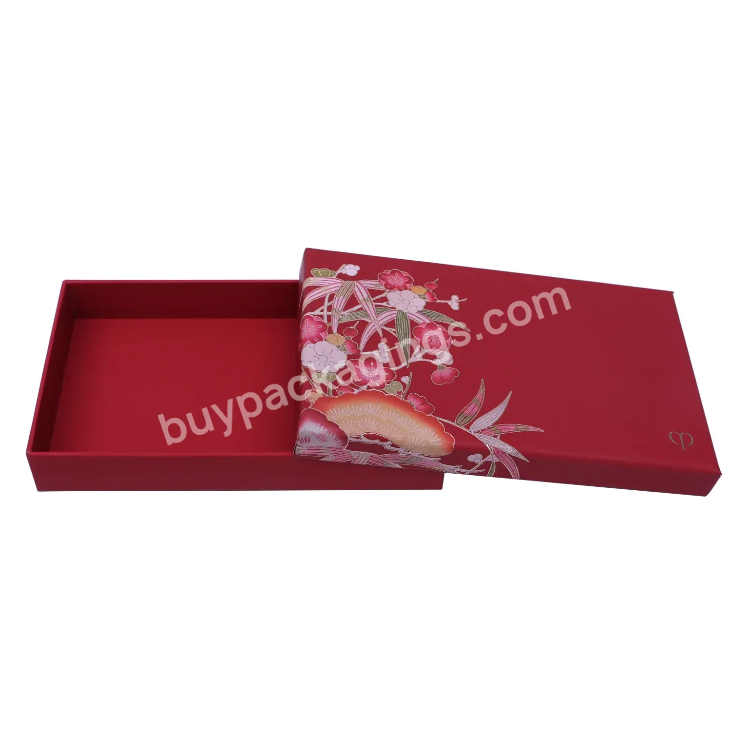 Custom Logo Design Ideas Red Square Rigid Paper Gift Box Scarf Packaging For Silk Scarves - Buy Scarf Packaging,Box For Scarf,Packaging Box For Scarves.