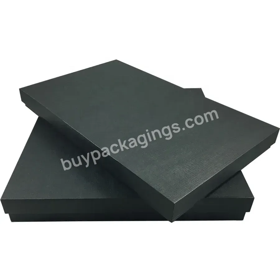 Custom Matte Black Rigid Box - Buy Paper Box,Cardstock Invitation Boxes,Rigid Box.