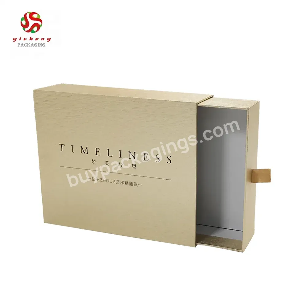 Custom Printing Hard Rigid Cardboard Luxury Sliding Box With Ribbon Rope Gift Sleeve Drawer Box Packaging - Buy Drawer Box Packaging,Rigid Box Packaging,Box Packaging.