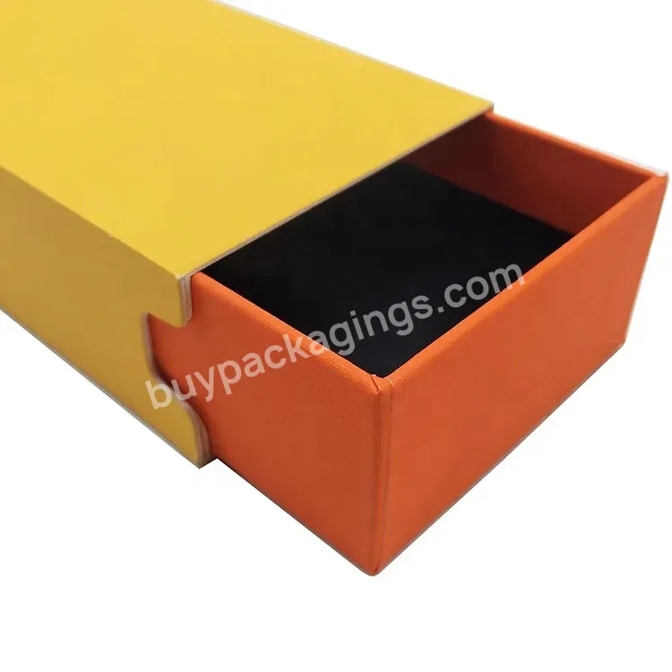 Custom Size Color Printed Small Rigid Paperboard Plain Slide Out Drawer Box Packaging - Buy Drawer Box Packaging,Slide Out Box,Slide Box Packaging.